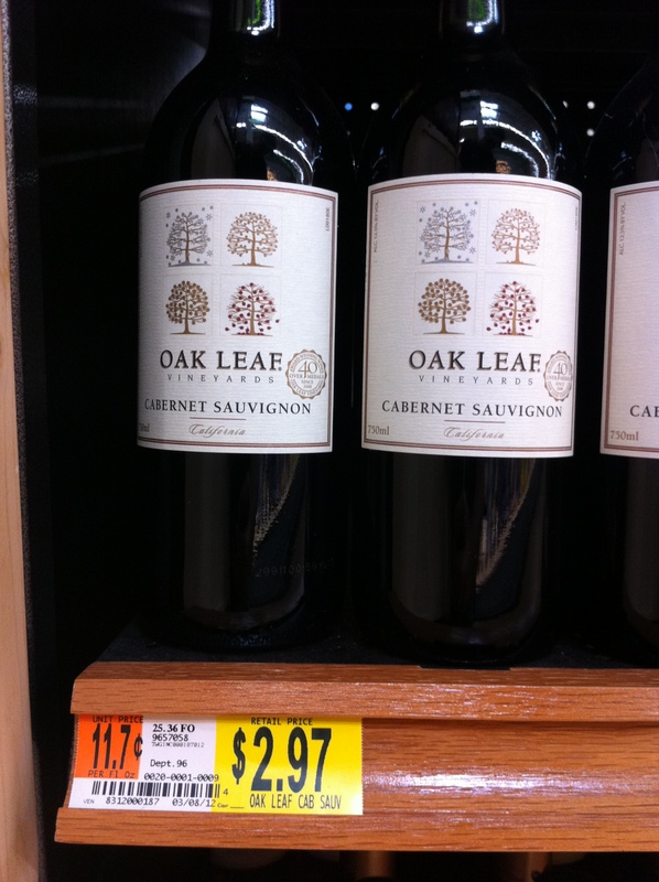 On est pret a tous les sacrifices, aujourd'hui, test du vin a 2.97$ ....