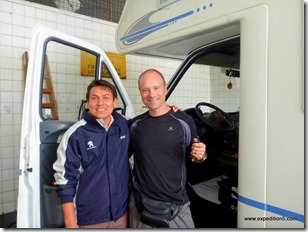 On récupère notre Macc, piouuuu, au secours la facture ! Lima, Pérou